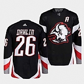 Men's Buffalo Sabres #26 Rasmus Dahlin Black 2022-23 Stitched Jersey,baseball caps,new era cap wholesale,wholesale hats